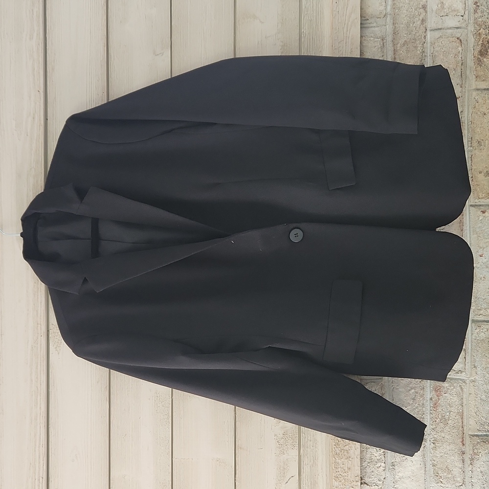 Black loose fit blazer